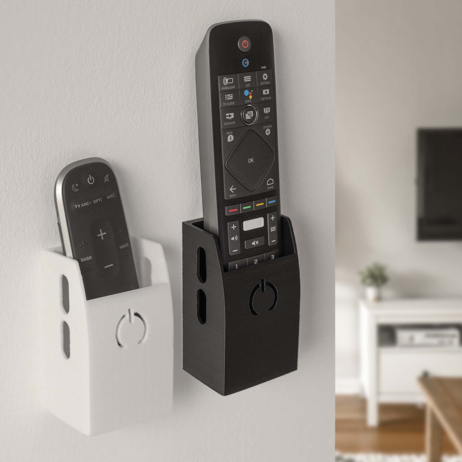 Fernbedienungshalter Wand Halterung passend für Universal TV Fernseher Klimaanlage