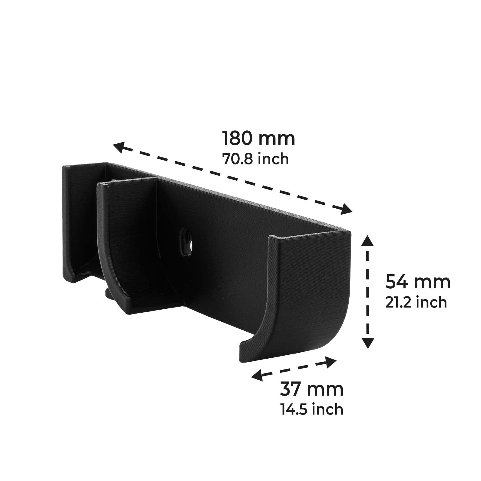 Wandhalterung passend für Telekom MagentaTV One Wandhalter TV Halterung mit Fernbedienungs Halter