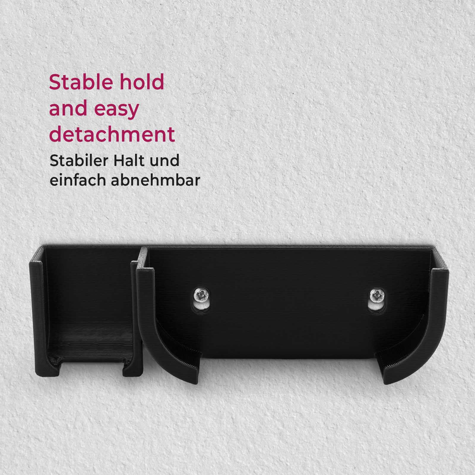 Wandhalterung passend für Telekom MagentaTV One Wandhalter TV Halterung mit Fernbedienungs Halter