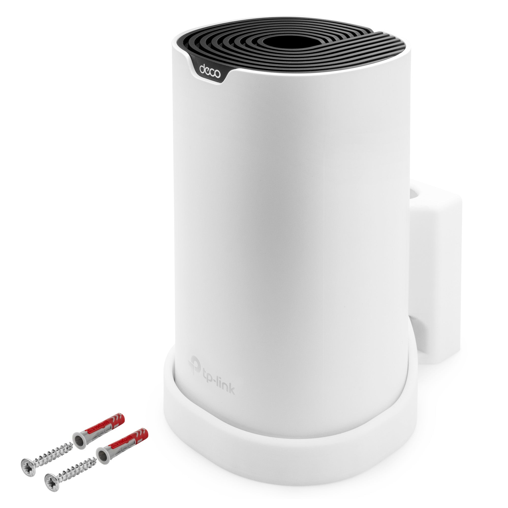 Wandhalterung passend für TP-Link AC1900 Deco S7 WLAN Router mit Kabelmanagement