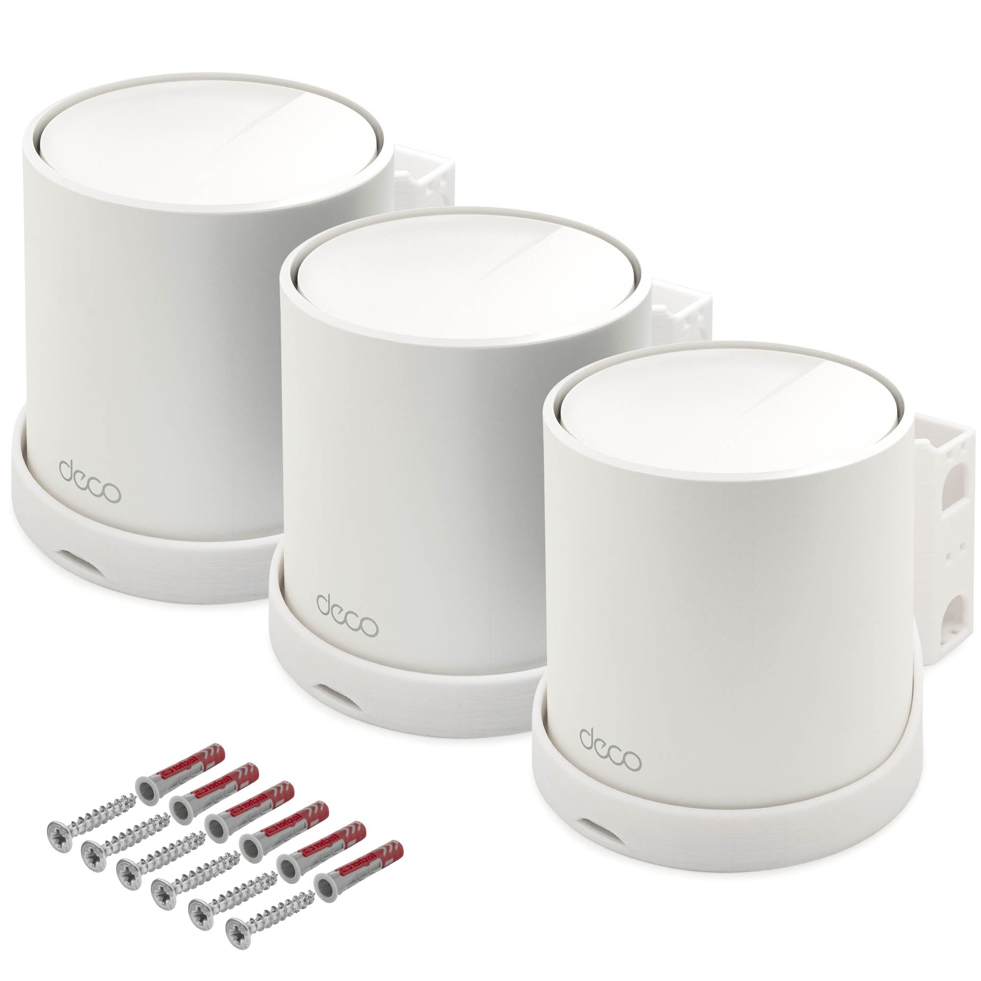Wandhalterung passend für TP-Link Deco X50 AX3000 Mesh WLAN Router Repeater Halter