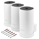 Wandhalterung passend für TP-Link Deco M4 Mesh WLAN Router mit Kabelmanagement