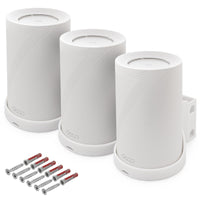 Wandhalterung passend für TP-Link Deco BE65 Wi-Fi 7 Mesh WLAN BE9300 | Robuste Halterung mit Kabelmanagement & Luftzirkulation | Wandmontage-Set inklusive Dübel & Schrauben