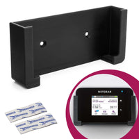 Wandhalterung Router Halter Schwarz für Netgear Nighthawk A810 AirCard 810