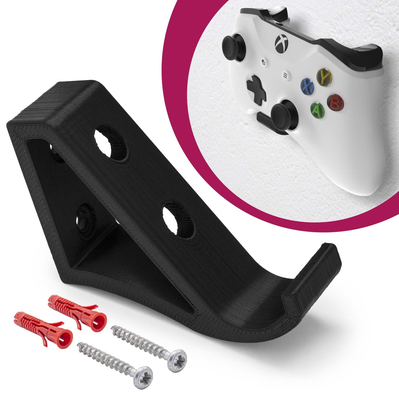 Wand Halterung Konsolen Halter Wall Mount passend für XBOX One Controller