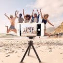 Mobilefox Handy mini Stativ Handy Ständer Selfie Klemmstativ Tripod/Dreibein passend für Handy