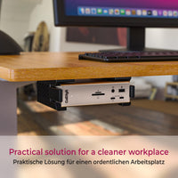 Untertisch Halterung Dockingstation Wand Halter passend für CalDigit TS4 Thunderbolt Dock