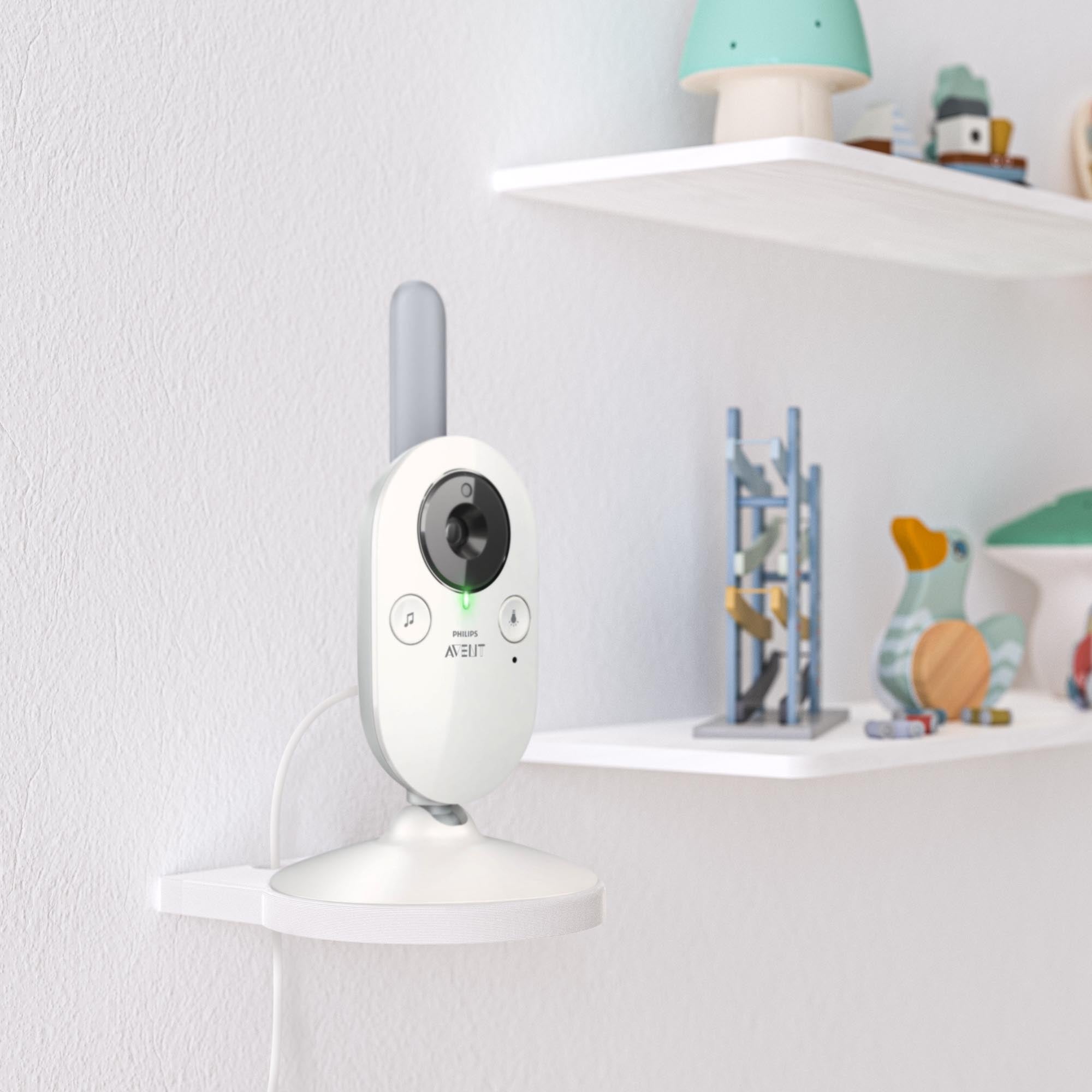 Babyphone Wandhalterung Kamera Halter passend für Philips Avent SCD843/26 SCD833/26 SCD831/26 SCD841/26