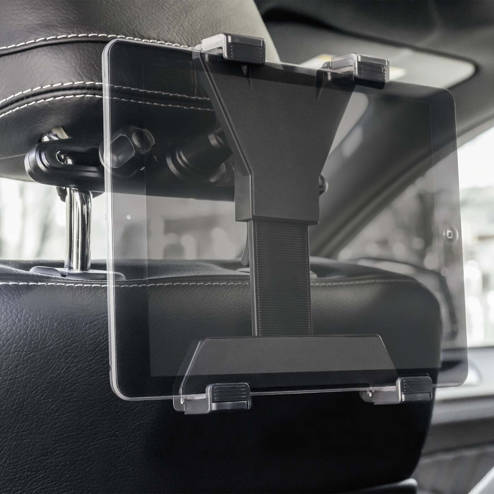 360° Universal Kopfstützen Halterung Tablet Halter KFZ Holder Auto Sitzhalterung