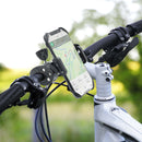 Mobilefox 360° Fahrrad Halter Handy Halterung Bike Gummibänder für Smartphone Universal