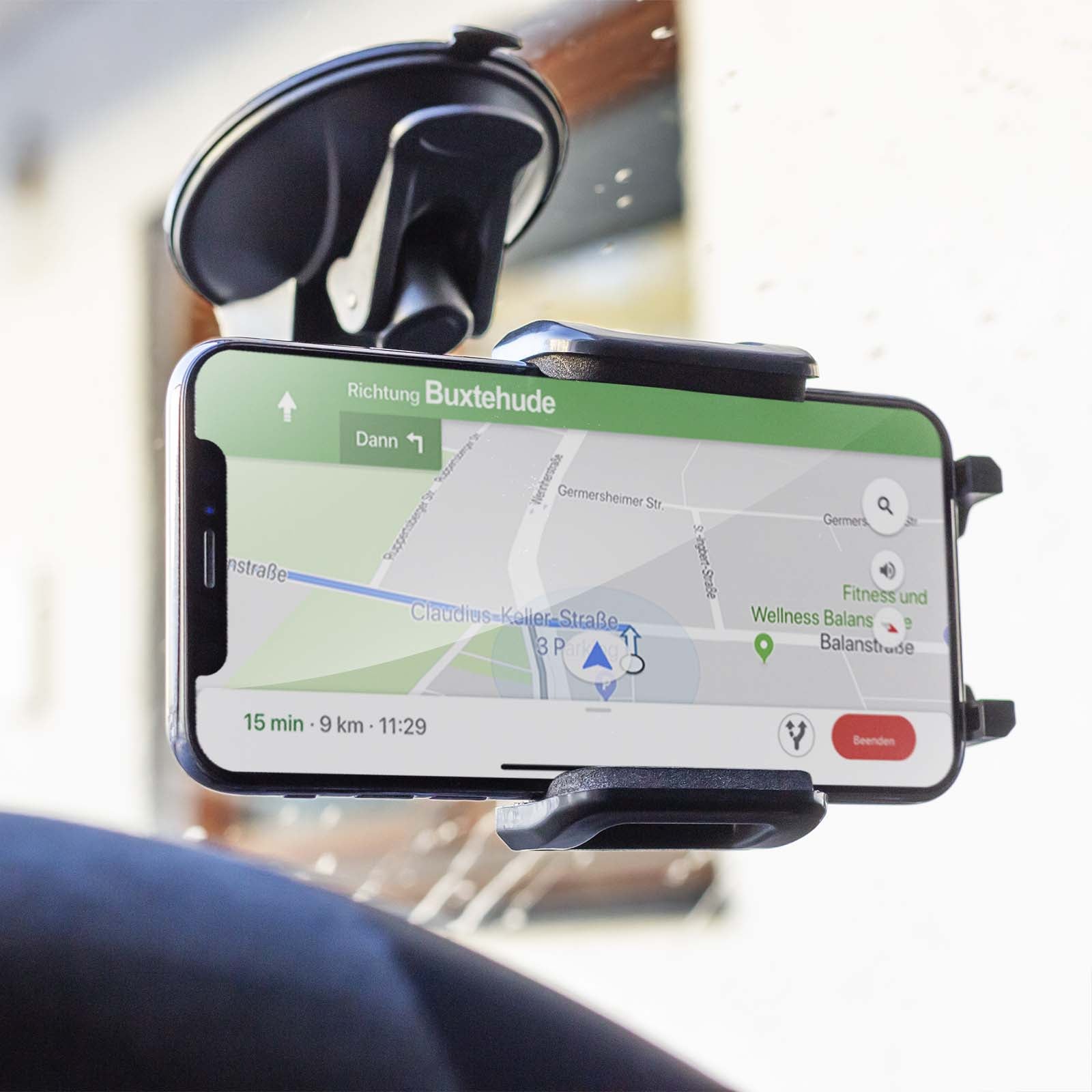 360° Universal Auto KFZ-Halterung LKW Halter Car Holder Mount Handy Smartphone