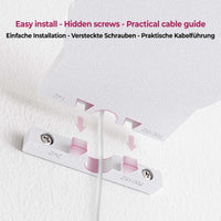 Babyphone Wandhalterung Kamera Halter passend für Philips Avent SCD843/26 SCD833/26 SCD831/26 SCD841/26