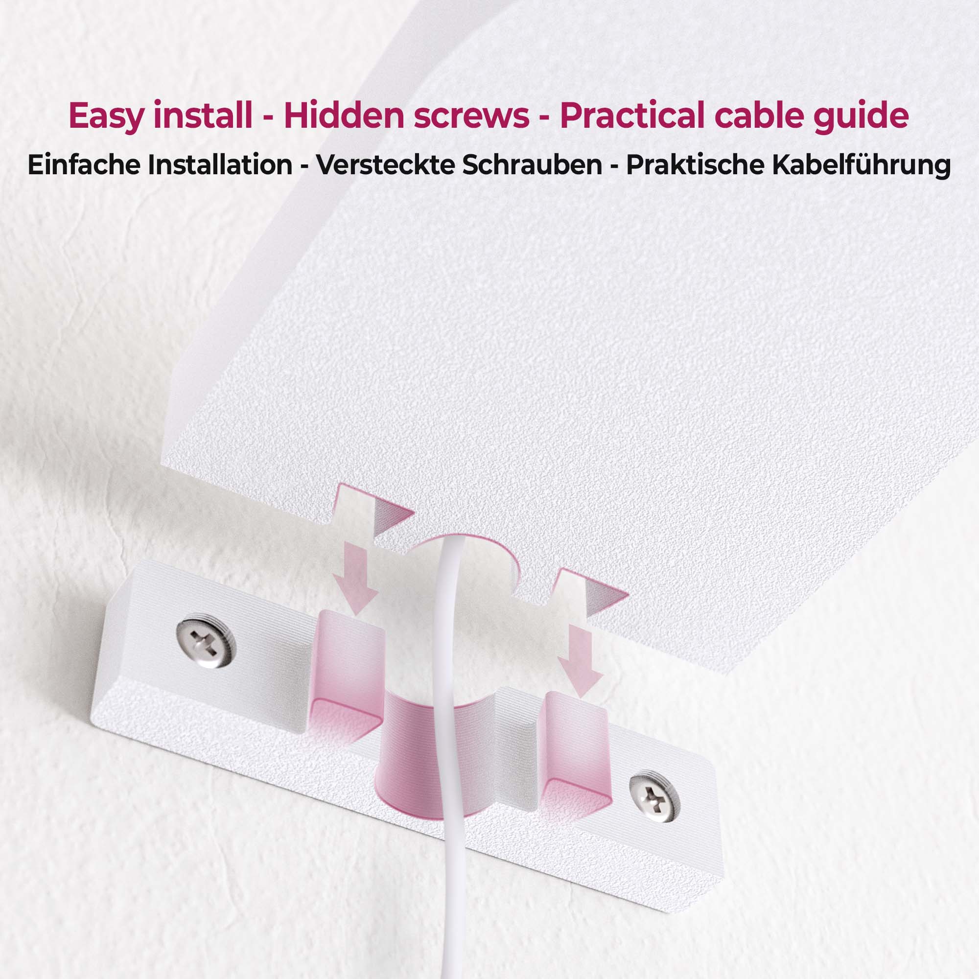 Babyphone Wandhalterung Kamera Wand Halter Halterung passend für Philips Avent SCD923/26