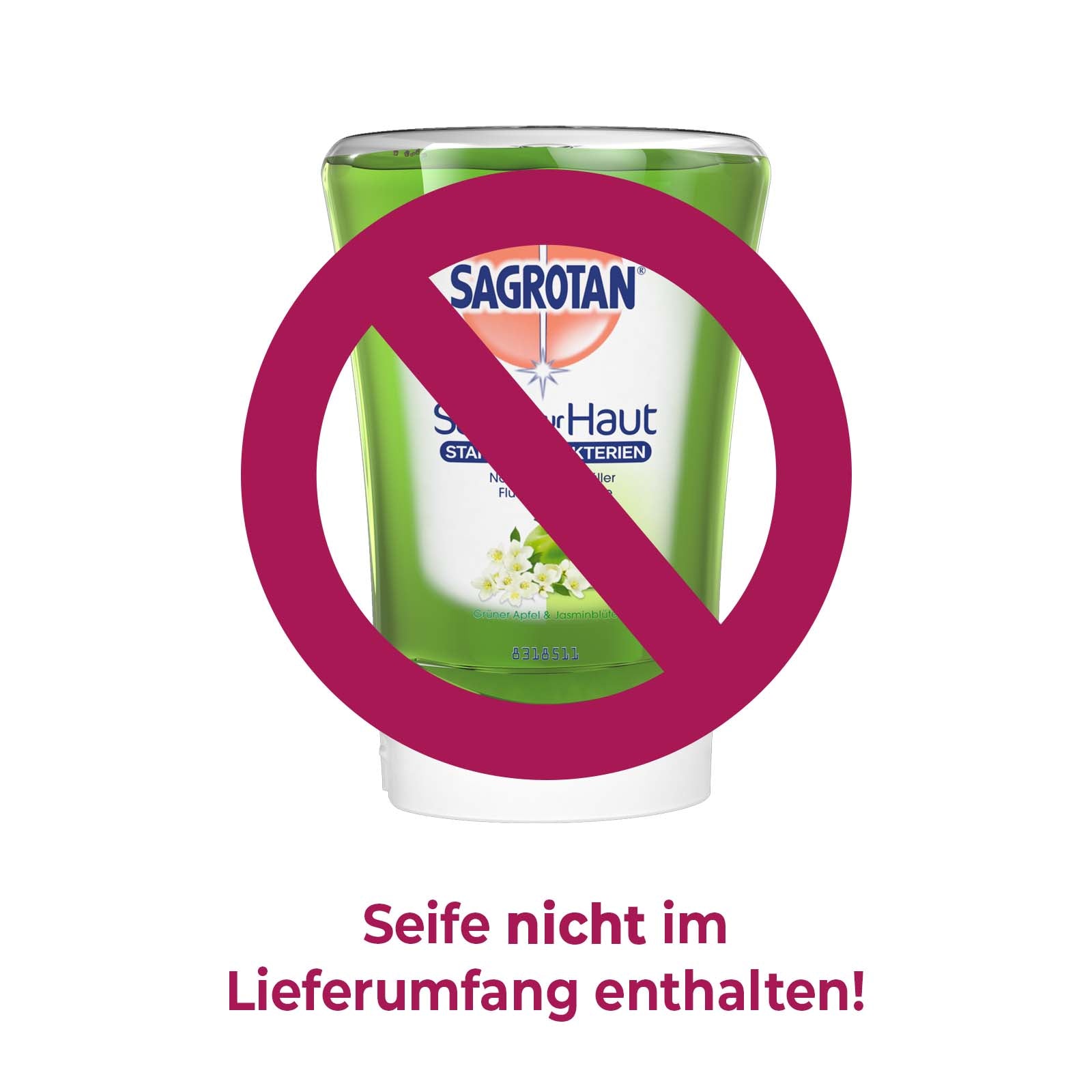 Seifenspender Wandhalterung Halter passend für Sagrotan No Touch Seife