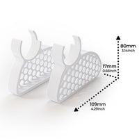 Ständer passend für AVM FritzBox 7590 Tischständer Router Halter Standfuß Belüftung Fuß Standfüße Aufsteller