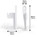 Wandhalterung passend für FritzBox 7590 7530 7510 Router Halter Halterung