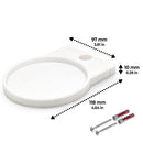 Babyphone Wandhalterung Kamera Halter passend für Philips Avent SCD843/26 SCD833/26 SCD831/26 SCD841/26