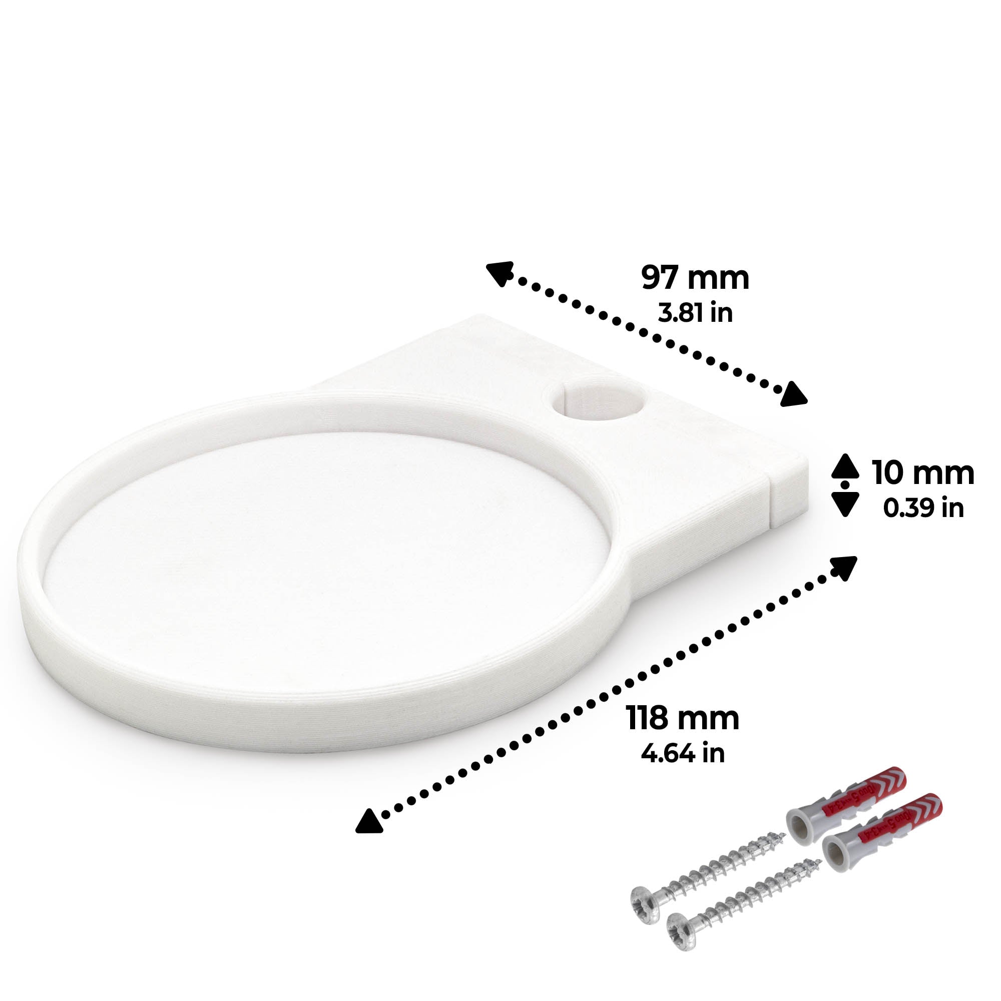 Babyphone Wandhalterung Kamera Halter passend für Philips Avent SCD843/26 SCD833/26 SCD831/26 SCD841/26