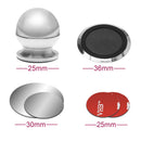 360° Auto Magnet Kugelkopf Halterung Handy KFZ Halter passend für Universal Silber