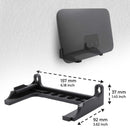Wandhalterung passend für Telekom Speedport Smart 4 Router Wandhalter WLAN Halterung Halter mit Kabelmanagment