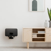 Wandhalterung Steckdosenhalterung passend für Telekom Speedport Smart 4 | 4 Plus | 4R Router | WLAN Halterung mit Kabelmanagement | Dualband Routerhalterung | Einfache Installation ohne Bohren