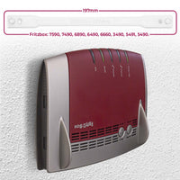Router Wandhalterung Halter 197mm passend für Fritzbox 7590 7490 6890 6490 6660 3490 5491 5490